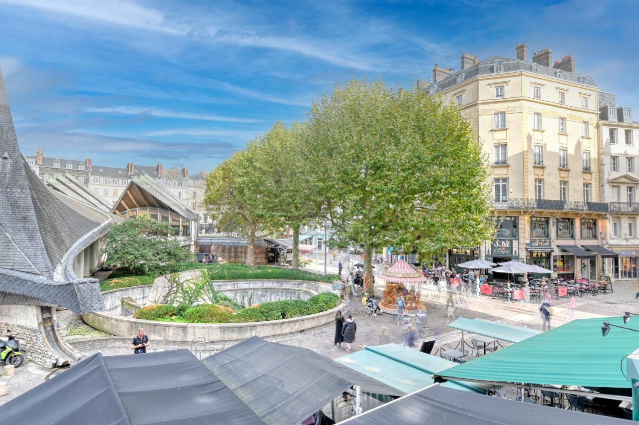 Glamour Chic En Hyper Centre Pour 4 - Wifi - Sauna Pour 2 - Mylittlestay Rouen Eksteriør bilde