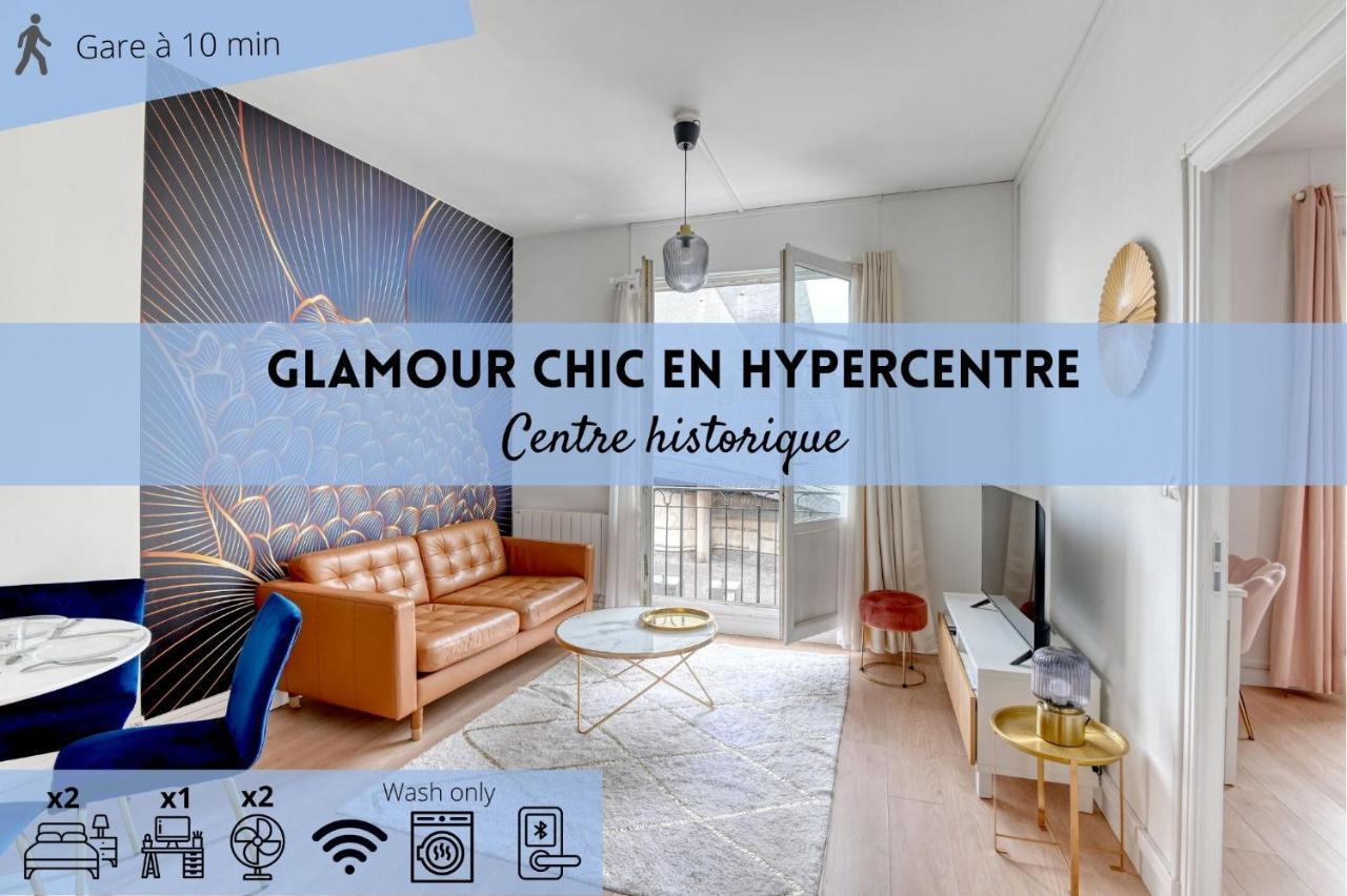 Glamour Chic En Hyper Centre Pour 4 - Wifi - Sauna Pour 2 - Mylittlestay Rouen Eksteriør bilde